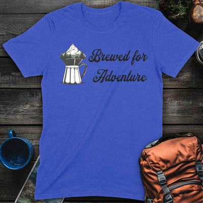 Brewed Adventure T-Shirt Gift For Nature Lovers