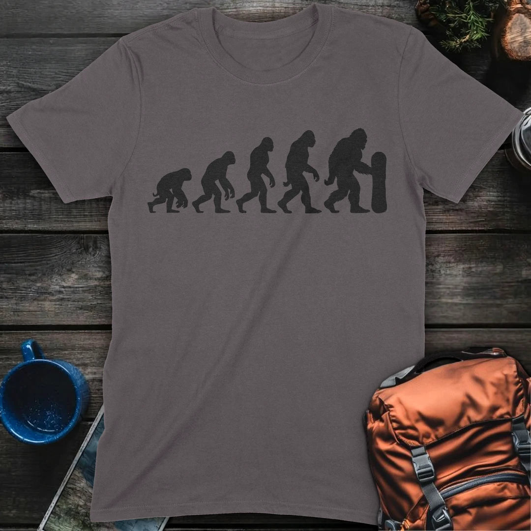 Evo Snowboarder T-Shirt Gift For Nature Lovers