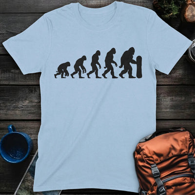 Evo Snowboarder T-Shirt Gift For Nature Lovers