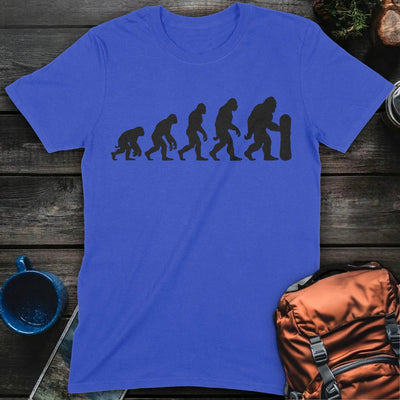 Evo Snowboarder T-Shirt Gift For Nature Lovers
