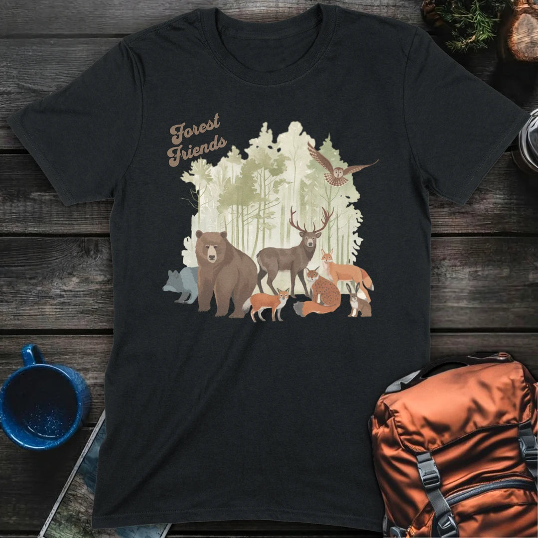 Friends Of Forest T-Shirt Gift For Nature Lovers