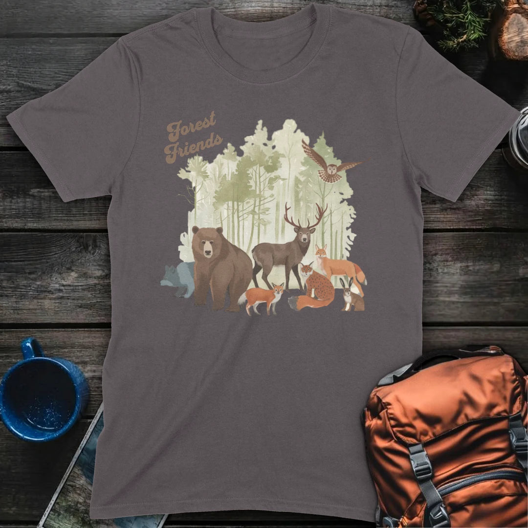 Friends Of Forest T-Shirt Gift For Nature Lovers
