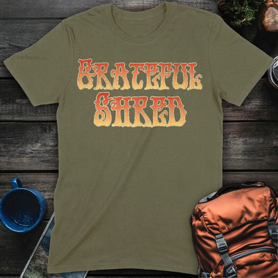 Grateful Shred T-Shirt Gift For Nature Lovers