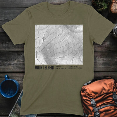 Mount Elbert T-Shirt Gift For Nature Lovers