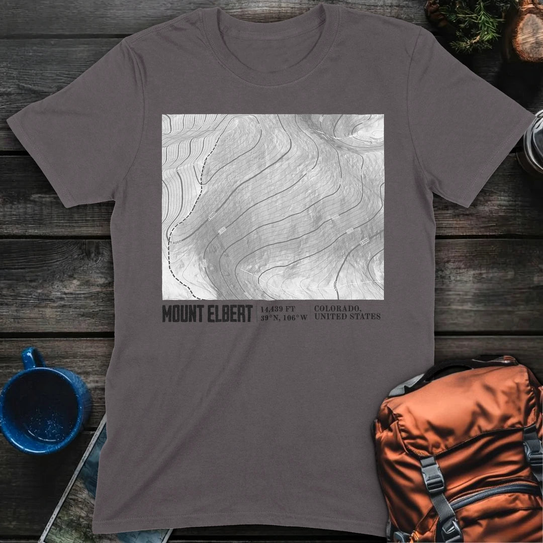 Mount Elbert T-Shirt Gift For Nature Lovers