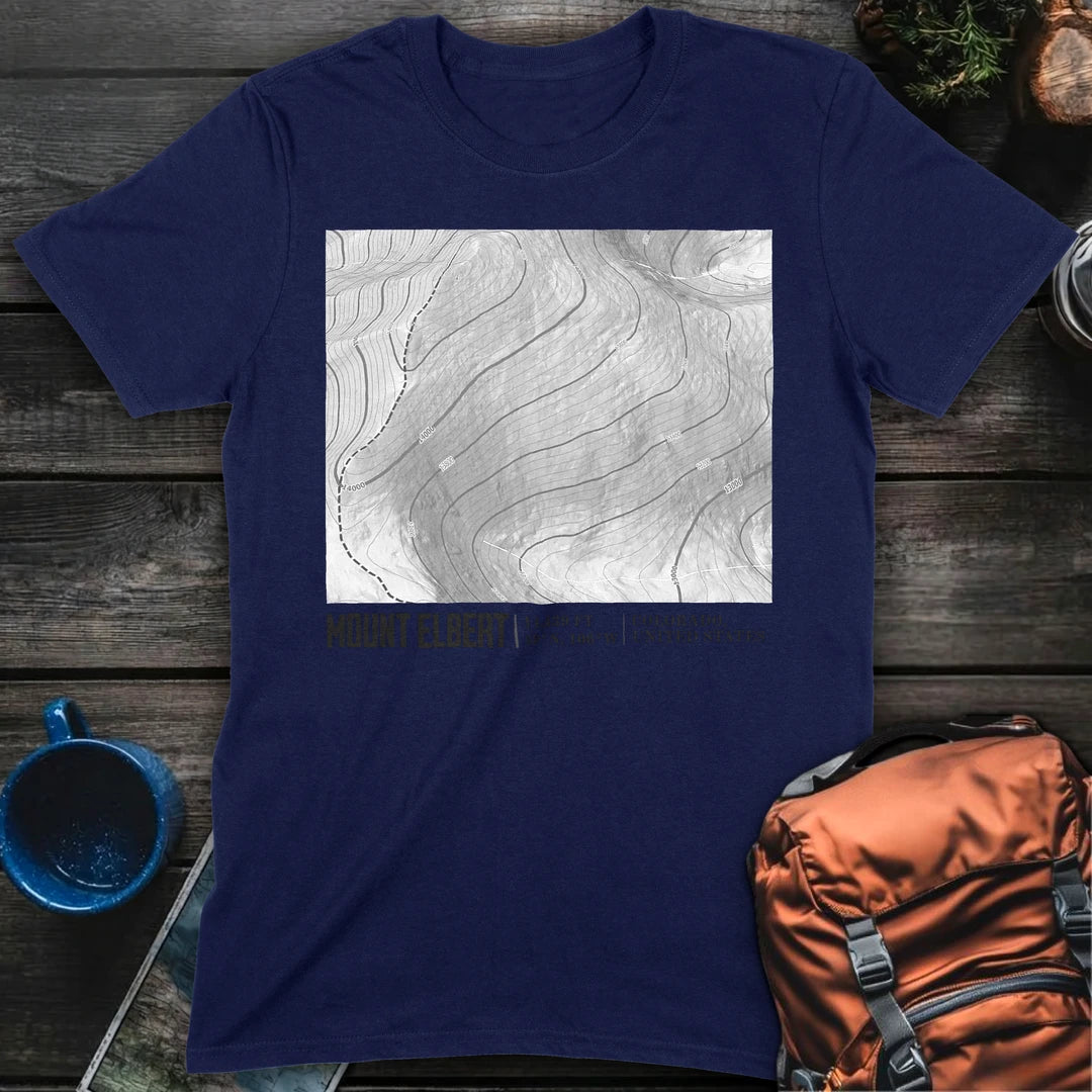Mount Elbert T-Shirt Gift For Nature Lovers