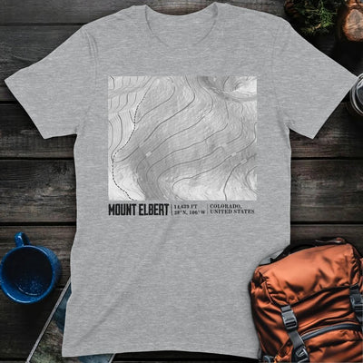 Mount Elbert T-Shirt Gift For Nature Lovers