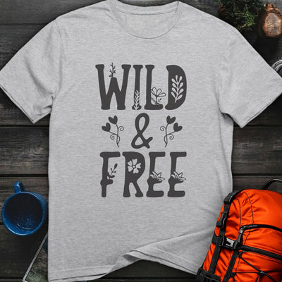 Wild and Free T-Shirt Gift For Nature Lovers