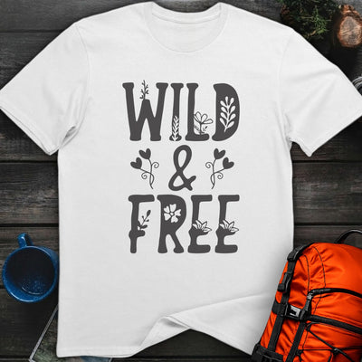 Wild and Free T-Shirt Gift For Nature Lovers