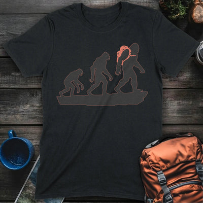 Hiker Evolution T-Shirt Gift For Nature Lovers