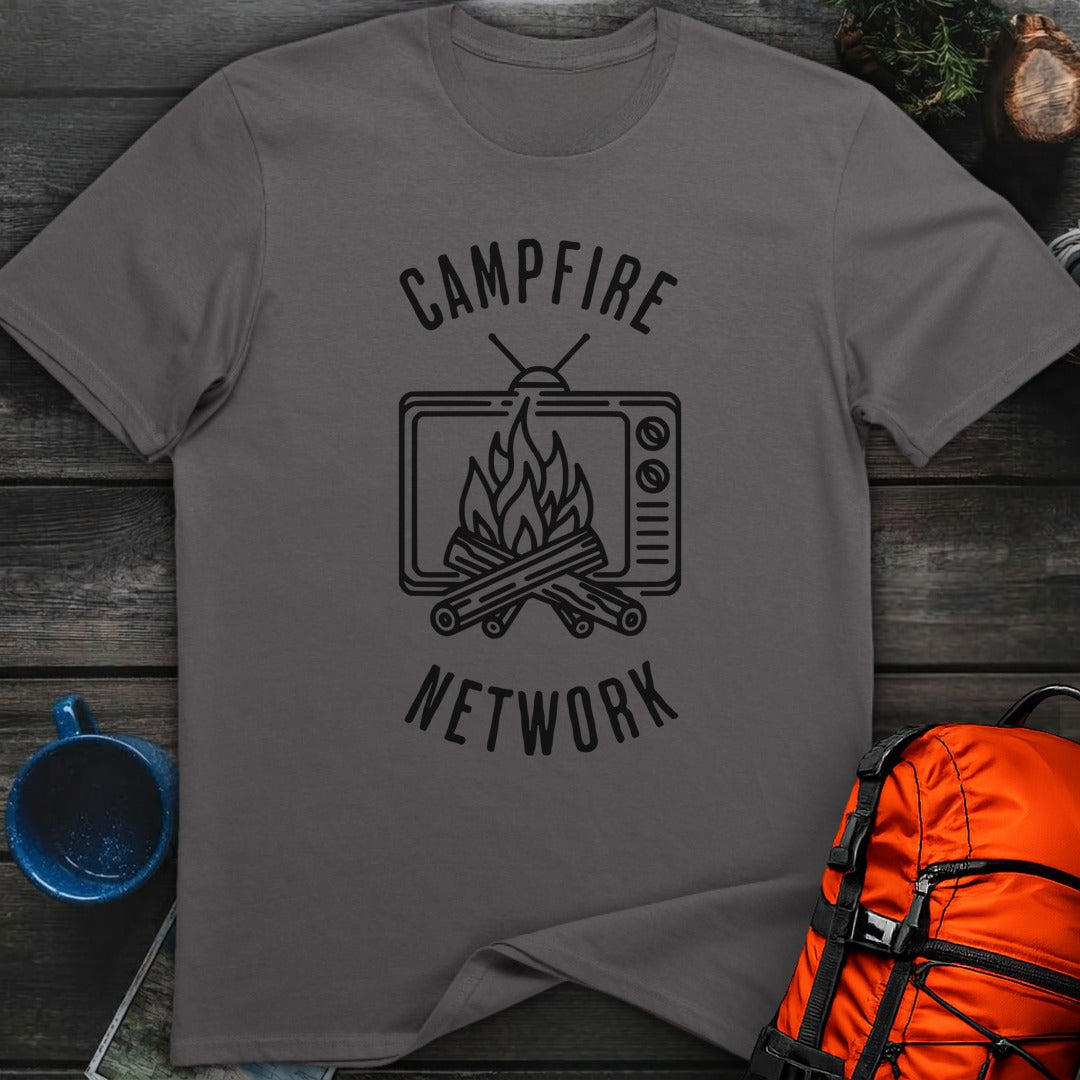 Campfire Network T-Shirt Gift For Nature Lovers