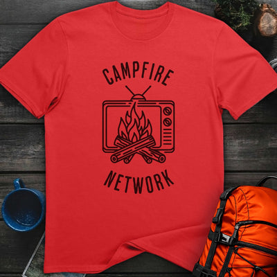 Campfire Network T-Shirt Gift For Nature Lovers