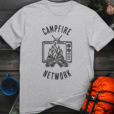 Campfire Network T-Shirt Gift For Nature Lovers