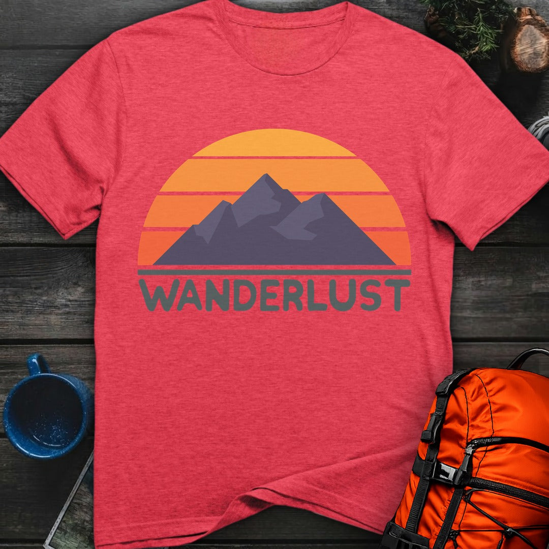 Wanderlust T-Shirt Gift For Nature Lovers