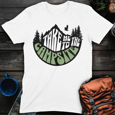 Campsite Adventure T-Shirt Gift For Nature Lovers