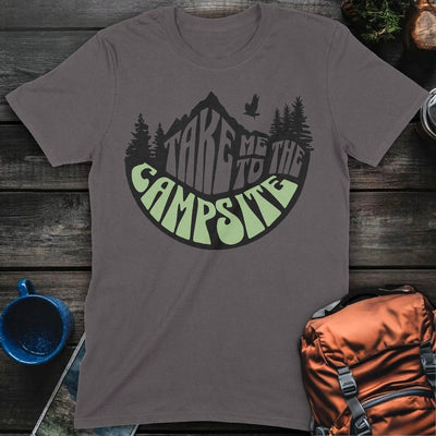 Campsite Adventure T-Shirt Gift For Nature Lovers