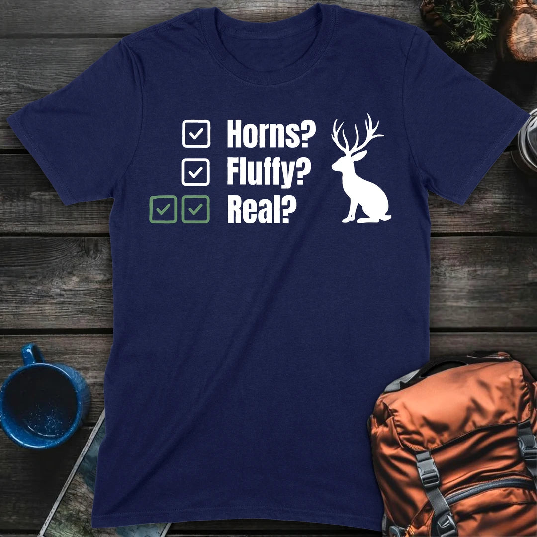 Jackalopes Exist T-Shirt Gift For Nature Lovers
