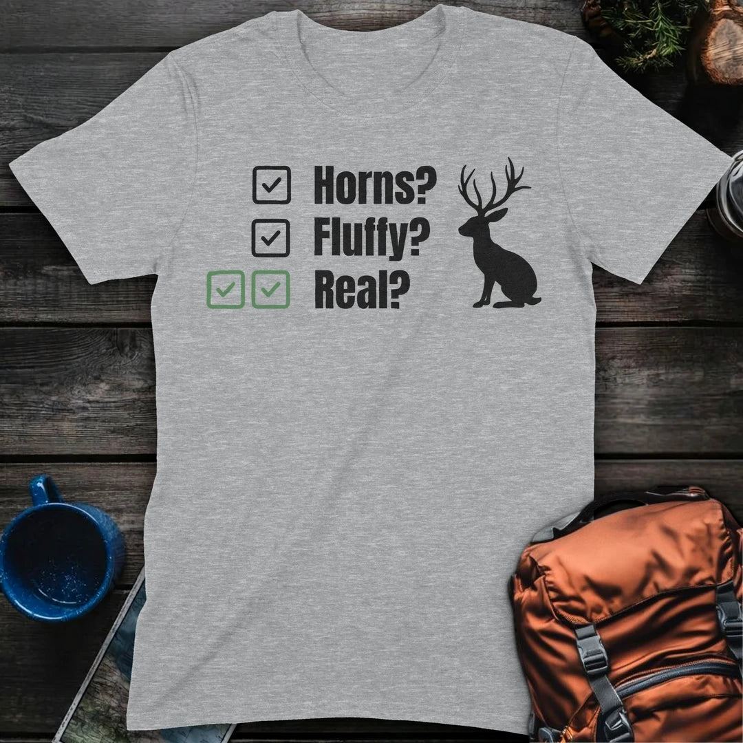 Jackalopes Exist T-Shirt Gift For Nature Lovers