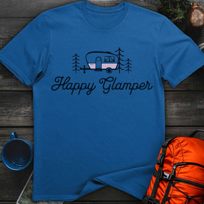 Happy Glamper T-Shirt Gift For Nature Lovers