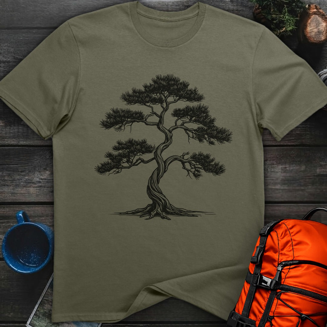 Wild Twisted Pine T-Shirt Gift For Nature Lovers