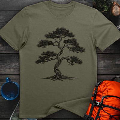 Wild Twisted Pine T-Shirt Gift For Nature Lovers