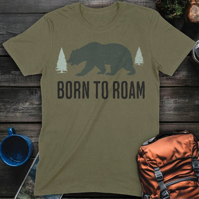 Born to Roam T-Shirt Gift For Nature Lovers
