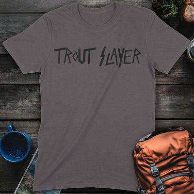 Trout Slayer T-Shirt Gift For Nature Lovers