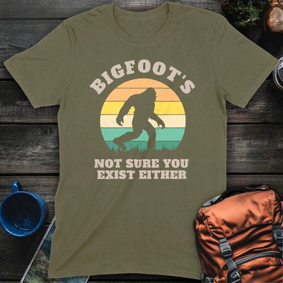 Bigfoot Do You Exist T-Shirt Gift For Nature Lovers