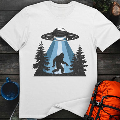 Bigfoot Abduction T-Shirt Gift For Nature Lovers