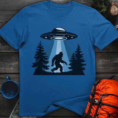 Bigfoot Abduction T-Shirt Gift For Nature Lovers