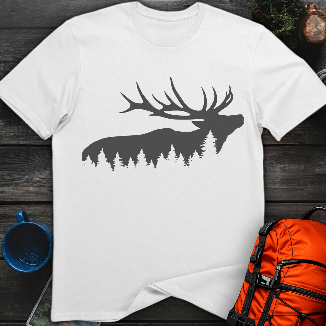 Elk Wilderness T-Shirt Gift For Nature Lovers