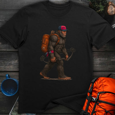 Bigfoot 'Merica Hunter T-Shirt Gift For Nature Lovers
