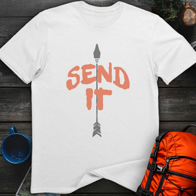Send It Arrow T-Shirt Gift For Nature Lovers