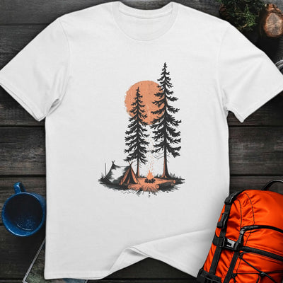 Camping Pines T-Shirt Gift For Nature Lovers
