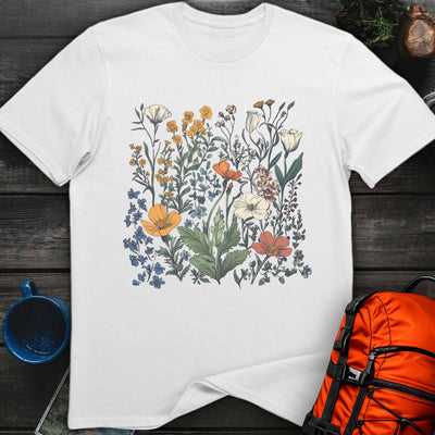 Wildflower T-Shirt Gift For Nature Lovers