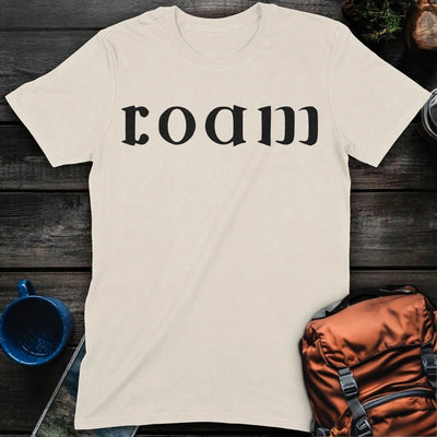 Roam Ambigram T-Shirt Gift For Nature Lovers