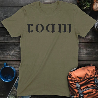 Roam Ambigram T-Shirt Gift For Nature Lovers