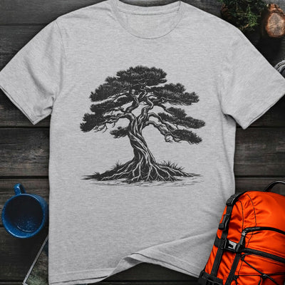 Rustic Twisted Pine T-Shirt Gift For Nature Lovers