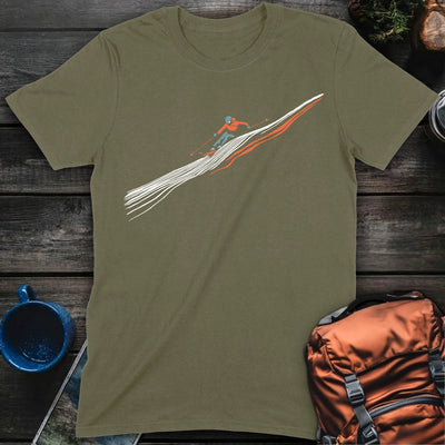 Ski Slope T-Shirt Gift For Nature Lovers
