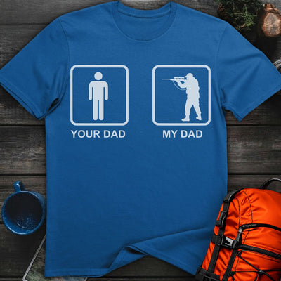 My Dad Rifle T-Shirt Gift For Nature Lovers