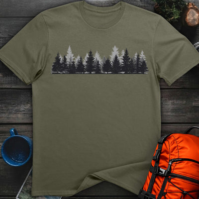 Pine Trees T-Shirt Gift For Nature Lovers