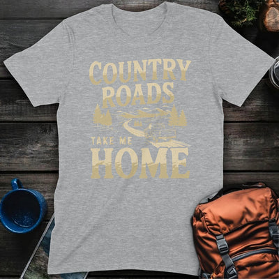 Country Roads T-Shirt Gift For Nature Lovers