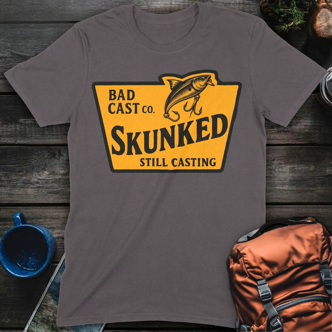 Skunked Fishing Co T-Shirt Gift For Nature Lovers