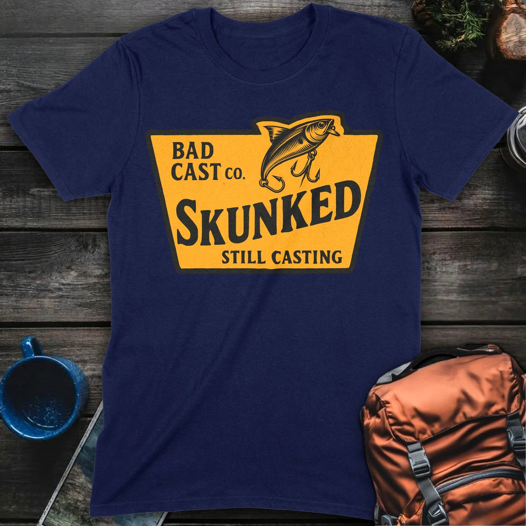 Skunked Fishing Co T-Shirt Gift For Nature Lovers