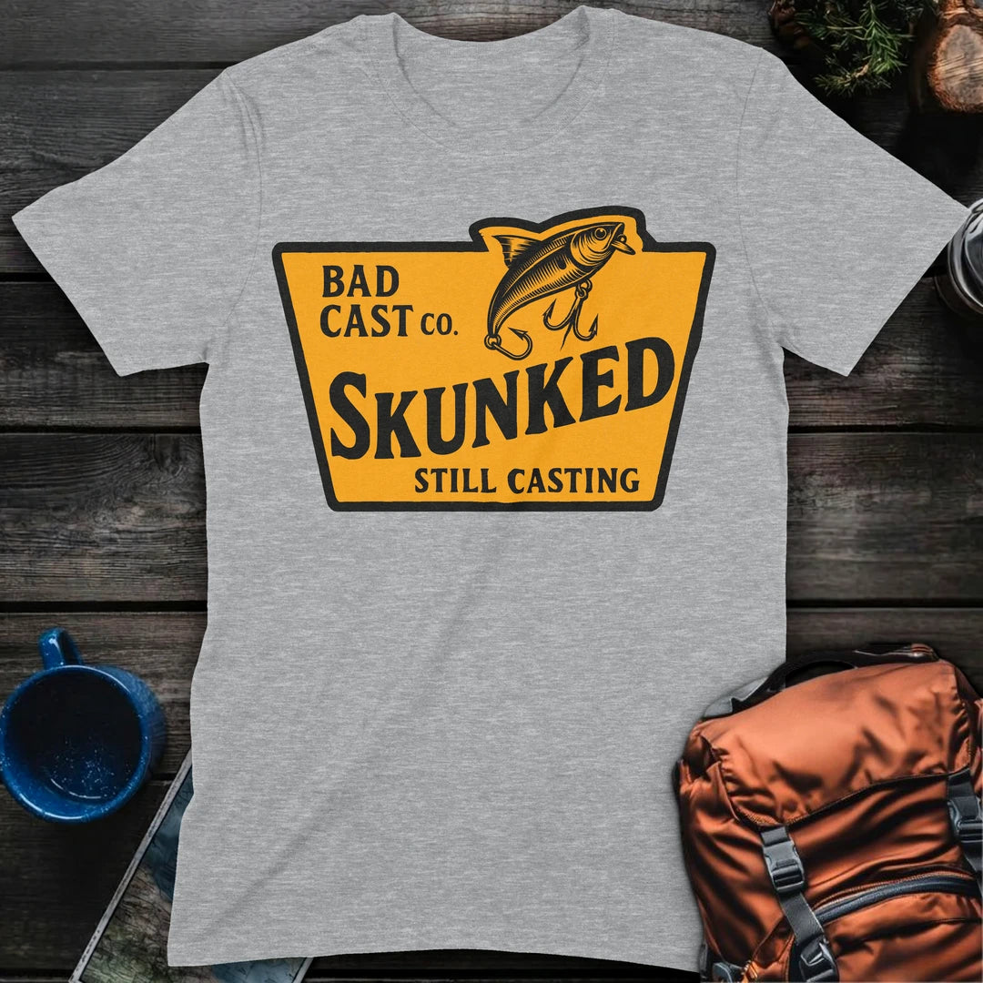 Skunked Fishing Co T-Shirt Gift For Nature Lovers