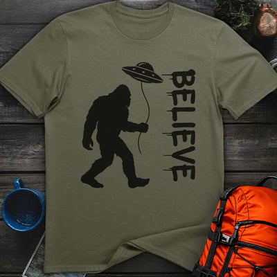 Believe T-Shirt Gift For Nature Lovers