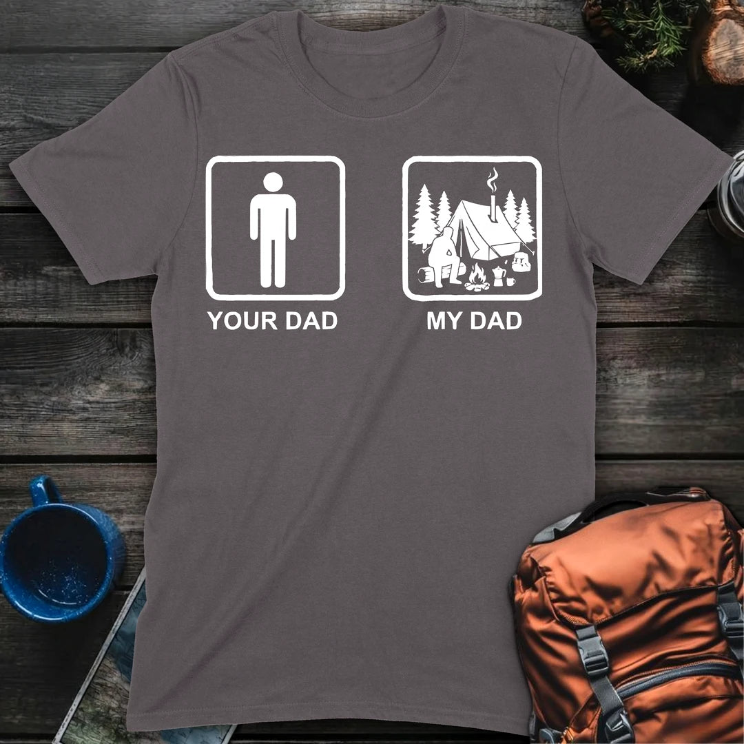 My Dad Camper T-Shirt Gift For Nature Lovers