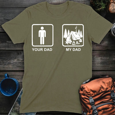 My Dad Camper T-Shirt Gift For Nature Lovers