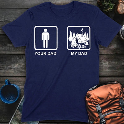 My Dad Camper T-Shirt Gift For Nature Lovers