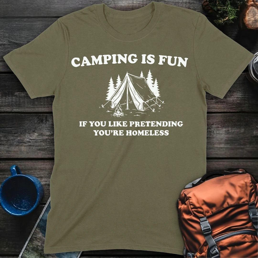 Camping Fun T-Shirt Gift For Nature Lovers